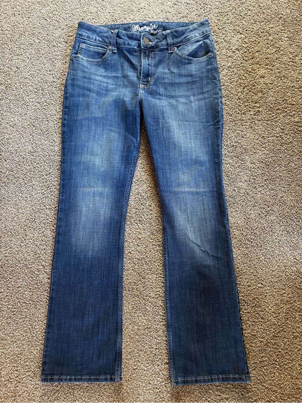 Wrangler Blue Bootcut Jeans Women's 11